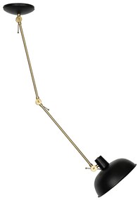 Retro mennyezeti lámpa fekete bronzzal - Milou