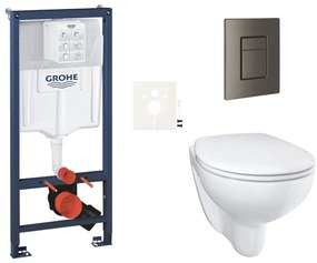 Fali WC-szett világos falra / falra szerelhető Grohe Bau Ceramic SIKOGRSBAUSCAL0