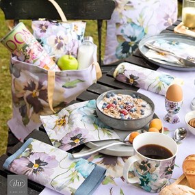 Organikus pamut asztali futó 150x45 cm Martha - IHR