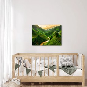 Kép - Mu Cang Chai rizsteraszok (70x50 cm)