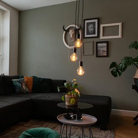 Okos ipari lógólámpa fekete, beleértve a Wifi G95 3-fényes - Facil