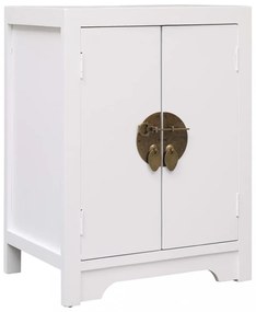 fehér császárfa éjjeliszekrény 38 x 28 x 52 cm