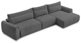 Szürke sarokkanapé Aden – Bobochic Paris