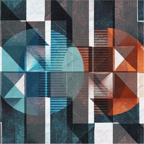 Fotótapéta Flizelin Dekoratív Hálószoba Absztrakt formák 250x250