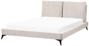 Franciaágy 160 cm Mellody (világos bézs) (ágyráccsal). 1081353