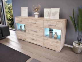 Tavora Komód (Fehér tölgy) modern