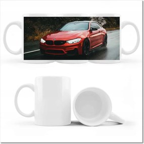 Fotó bögre Piros Bmw Autó