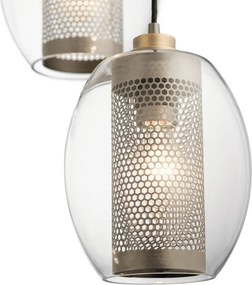 ELSTEAD KL-ASHER-MP-AP ASHER Modern Függesztett Lámpa Ezüst E27 IP20