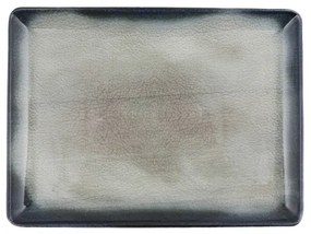 26 részes étkészlet kék/barna/porcelán