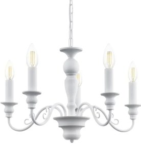 Eglo 49851 - Csillár CAPOSILE 5xE14/40W/230V