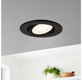 Eglo Eglo 31695-LED RGBW Dimmelhető függesztett mennyezeti lámpa SALICETO LED/4,7W/230V fekete EG31695