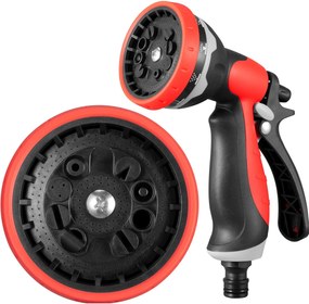 Juskys Hordozható tömlődob Basic 30m - piros