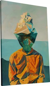 Vászonkép Absztrakt Misztikus portré otthon nappali 60x90