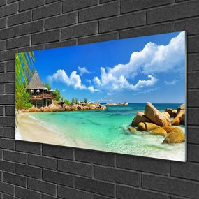 Akrilkép Strand, tenger, táj 120x60 cm