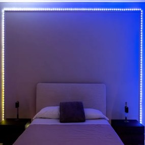 Twinkly TWD400STP-TEU - 20m RGB LED kültéri dimmelhető szalag, 400 LED, IP44, Wi