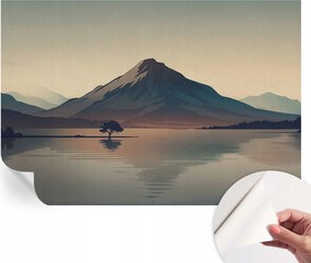 Design fali fotótapéta öntapadós hegyi tájkép 152x104 cm