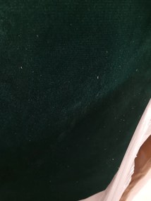 AKCIÓ Kárpitozott boxspring ágy GLORIEN VELVET 160x200 cm sötétzöld II. osztály