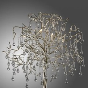 Paul Neuhaus 232-55 - Állólámpa ICICLE 5xG9/40W230V króm