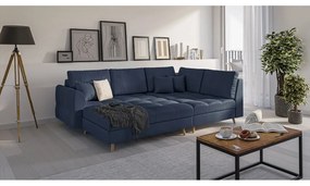 Sötétkék lábtartó Ariella – Ropez