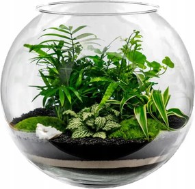 Ăveg vĂĄza gömb 12L akvĂĄrium puncs gömb Aperol Sangria 24,5cm