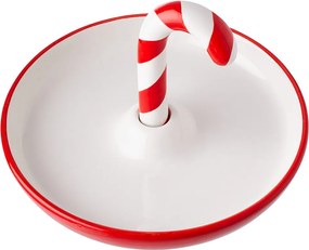 SWEET X-MAS dekor tál, "Candy Cane"