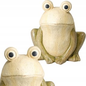 Kerti Figura Béka 30 cm Kerti Dekoráció Teraszra dekoráció