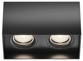 Maytoni C015CL-02B - Spotlámpa SLIM 2xGU10/50W/230V fekete