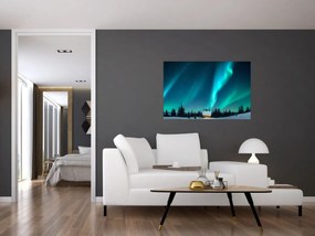 Kép - Aurora Borealis (90x60 cm)