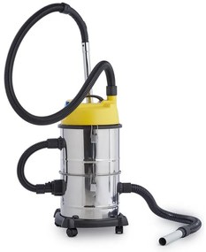 Klarstein Reinraum 3 az 1-ben, ipari porszívó, 1800 W, 30 l, rozsdamentes acél