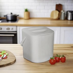 Világosszürke komposztálható hulladék gyűjtő 3 l Conny – Wenko