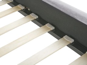 Franciaágy 140 cm Chaza (szürke). 1077497