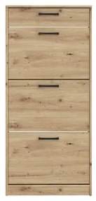 Cipőtároló KAVI artisan tölgy