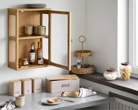 Natúr színű függő tálalószekrény 40x60x20 cm Zamora – House Nordic