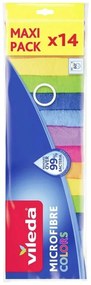 Vileda Colors mikroszálas törlőkendő, 14 db