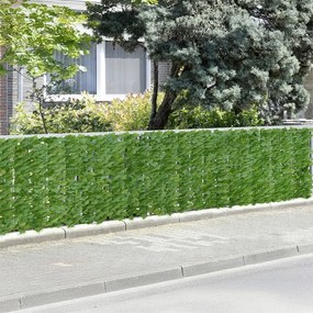 Zöld műanyag belátásgátló erkélyre 300x100 cm Ivy – Maximex