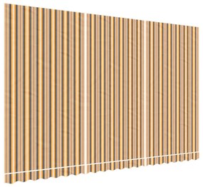 többszínű csíkos pótszövet napellenzőhöz 5 x 3 m