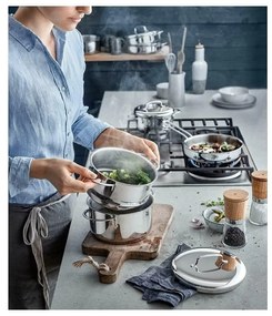 Cromargan® Mini rozsdamentes tésztafőző fazék fedővel, ⌀ 18 cm - WMF