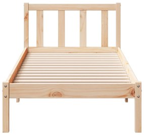 tömör fenyőfa extra hosszú ágykeret matrac nélkül 90 x 210 cm