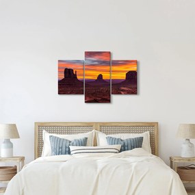 Kép - Emlékmű - völgy Arizonában (90x60 cm)