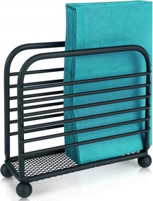 Szalvétatartó Fém Fekete Álló Modern Szalvétatartó Loft Asztalra