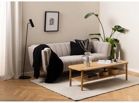 Natúr színű dohányzóasztal tölgyfa dekorral 50x150 cm Banbury – Actona