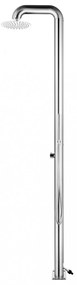 rozsdamentes acél kerti zuhany 225 cm