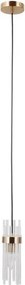 ITALUX PND-40760-1-HBR - Kábelcsillár TARASO 1xE14/40W/230V arany