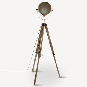 Atmosphera - Állólámpa EBOR 1xE27/25W/230V fenyő/réz