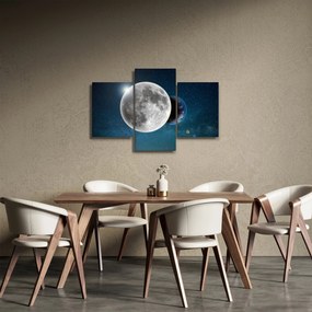 Kép - Föld holdfogyatkozásban (90x60 cm)