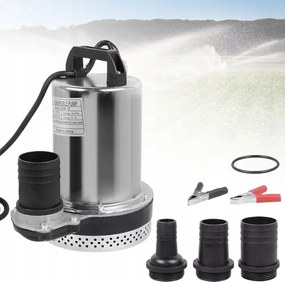 Vízpumpa 12V 220W DC Erős Motor Kertbe, Kerti Tavakhoz