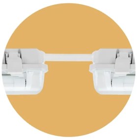 Ipari fénycsöves lámpa LIMEA T8 2xG13/10W/230V IP65 1500mm