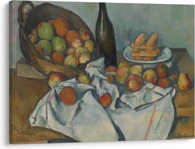 Kép - Paul Cezanne, The Basket of Apples, reprodukciók (70x50 cm)