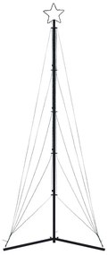 hideg fehér LED karácsonyfa 525 LED 302 cm