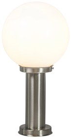 Modern kültéri lámpaoszlop acél rozsdamentes acél 50 cm - Sfera